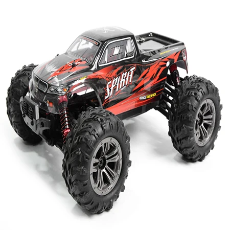 Red S610 2,4 ГГц 1:16 масштаб 4WD внедорожный автомобиль с передним светом 36 км/ч высокий гоночный скоростной автомобиль дистанционное управление машины-внедорожники игрушки подарки - Цвет: Red