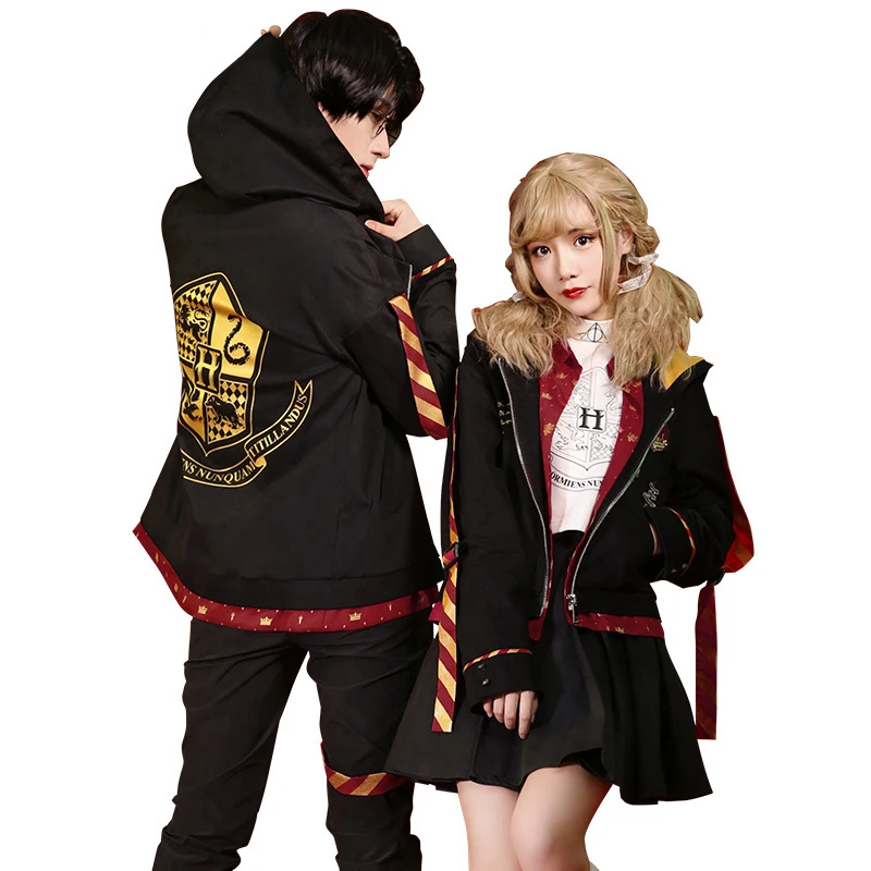 Для взрослых, костюмы для косплея Gryffindor, для колледжа, шарфы, куртки, пальто, юбка, для женщин, девочек, мальчиков, вечерние, для школы, волшебная летняя одежда