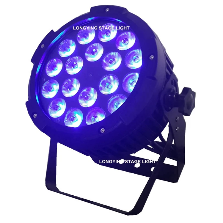 Бесплатная доставка IP65 Водонепроницаемый 18x15 Вт 5в1 RGBWA напольный Led Par свет