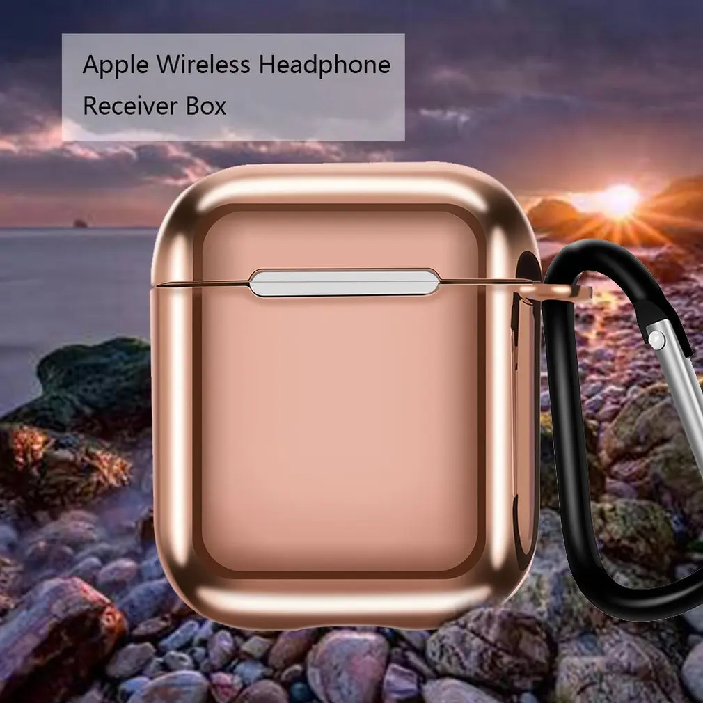 Для Apple, для Airpods, защитный рукав, покрытие, ТПУ, беспроводная коробка для хранения наушников, силиконовый простой защитный чехол