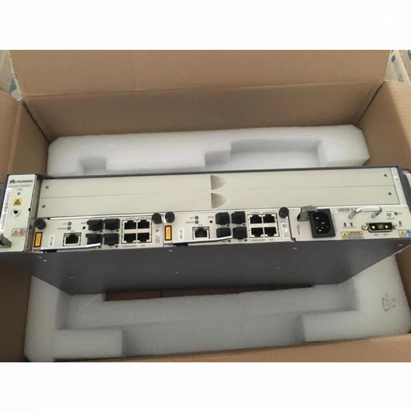 2019 Акционная цена оригинальный новый HW 19-дюймовый OLT GPON MA5608T DC 1 * MPWC Оптический