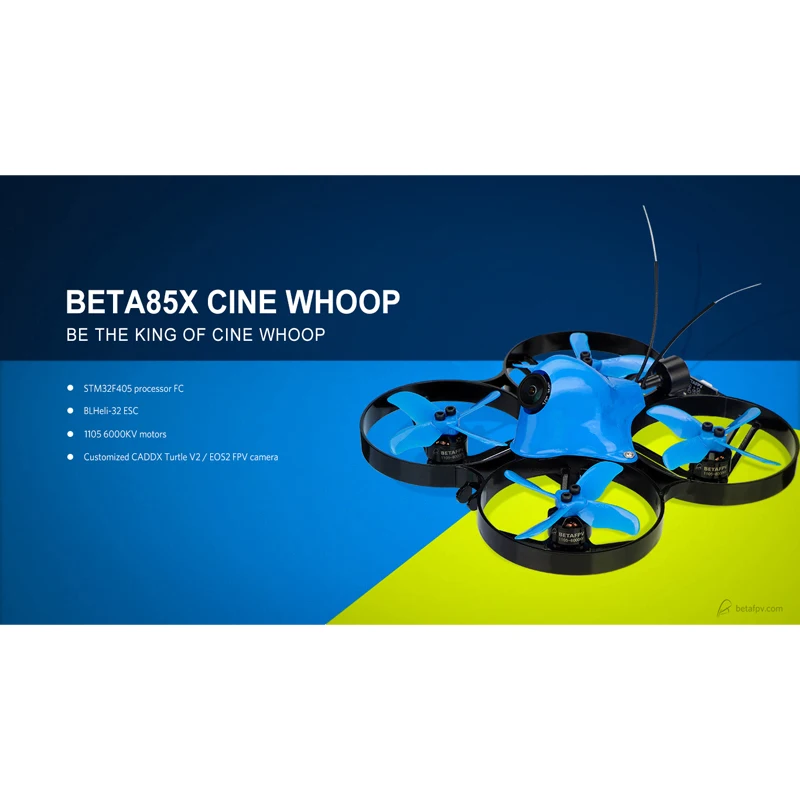 Beta85X Whoop Квадрокоптер 2S HD whoop DVR с двигателем 1105 6000KV F4 FC BLHeli_32 ESC AXII антенна EMAX Avan 2