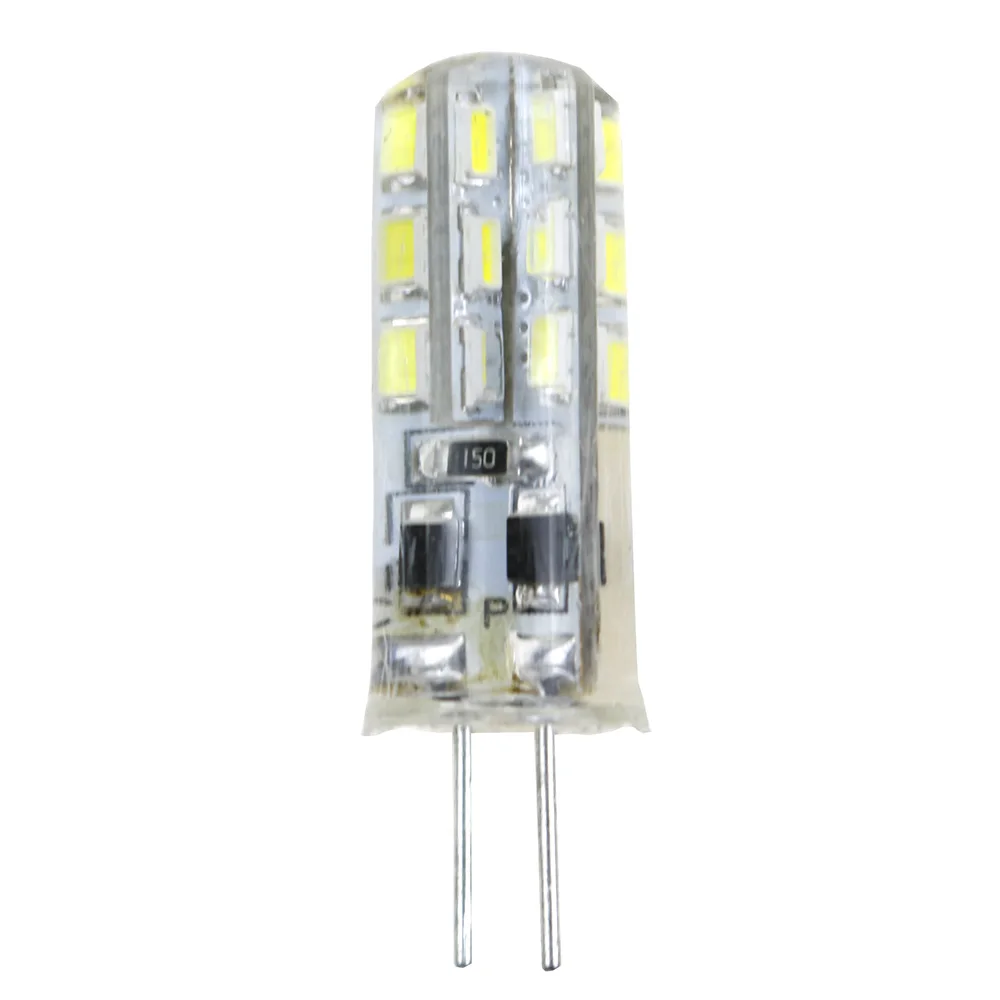 Светодиодная лампа G4 DC 12 В/AC 220 В сменная светодиодная галогенная 3014 SMD 360 градусов
