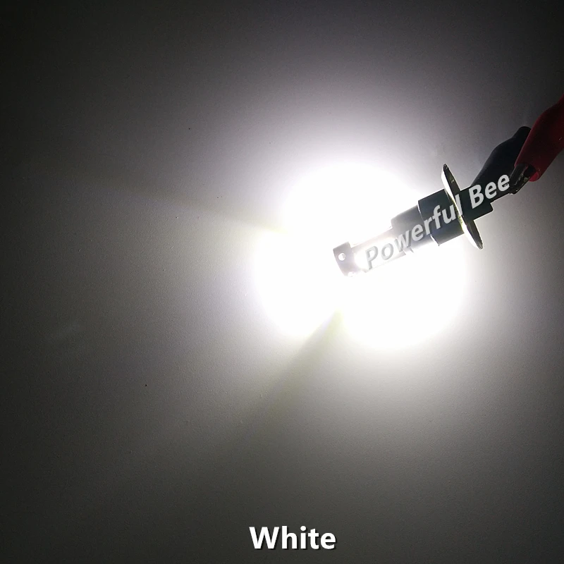 2 x H3 30SMD 7,5 Вт белого и желтого цвета Янтарный Ледяной Синий ЖК противотуманных фар ДРЛ огни лампы для Mazda 2 2007-12, мазда 6 2003-15 автомобилей