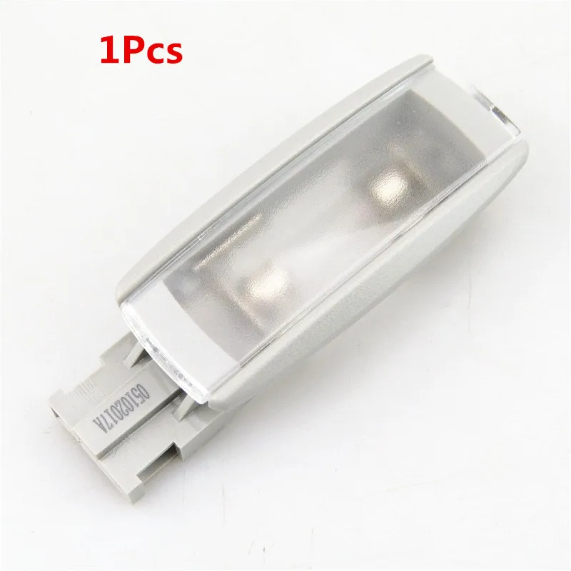 1P Reading light Автомобильный интерьерный серый купол, светильник для чтения, зеркальный светильник s для Passat B6 B7 CC Golf 5 6 MK6 7 MK7 Tiguan сиденье для Polo Leon 1KD947109A - Испускаемый цвет: 1P Reading light