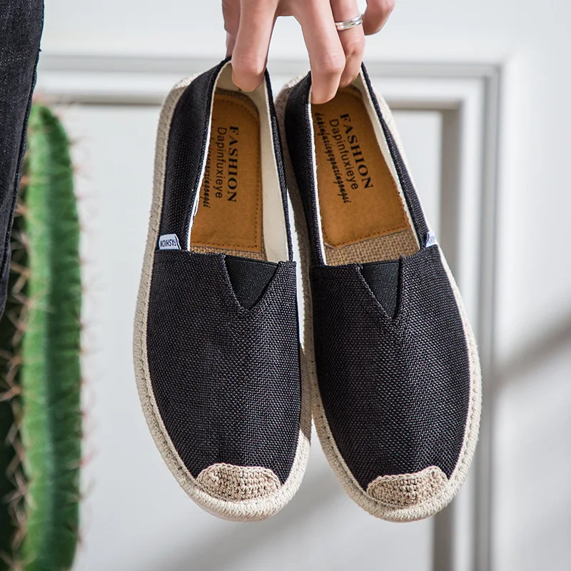 Мужская повседневная обувь из дышащего сетчатого материала на плоской подошве