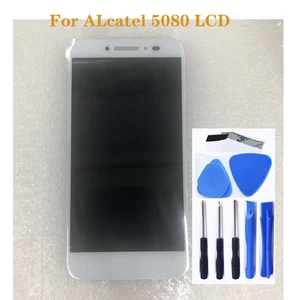 5 0 for alcatel one touch shine lite 5080 5080x 5080a 5080u 5080f 5080q lcd display touch screen mobile phone repair parts free global shipping
