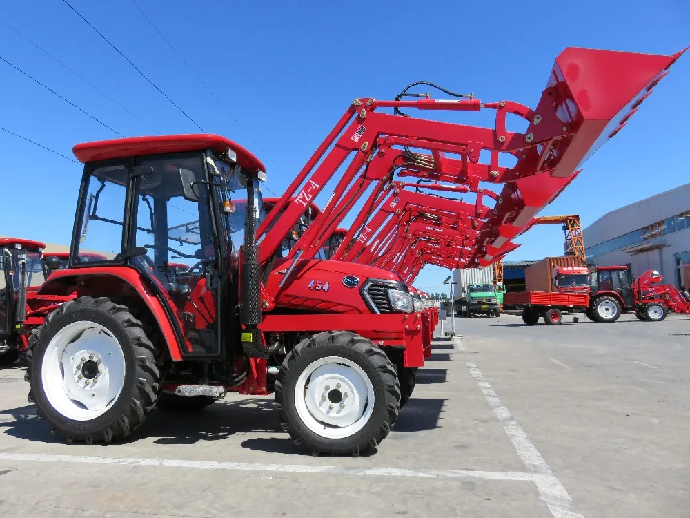 SYNBON SY504 50HP 4 колесный гидравлический сельскохозяйственный трактор сельскохозяйственная машина с кабиной и кондиционированием воздуха