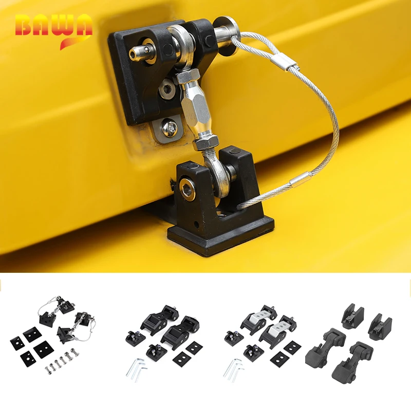 Крышка замка BAWA для Jeep Wrangler TJ 1997 2006 крышка защелки капота двигателя аксессуары