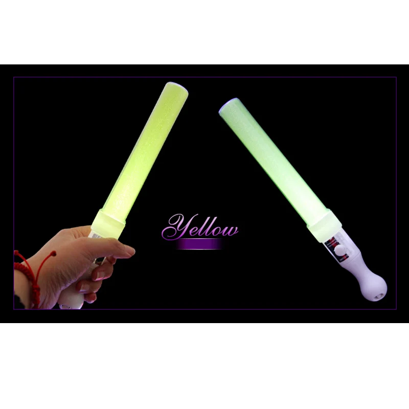 30 шт./партия красочная меняющаяся светодиодная/мигающая/светящаяся палочка для