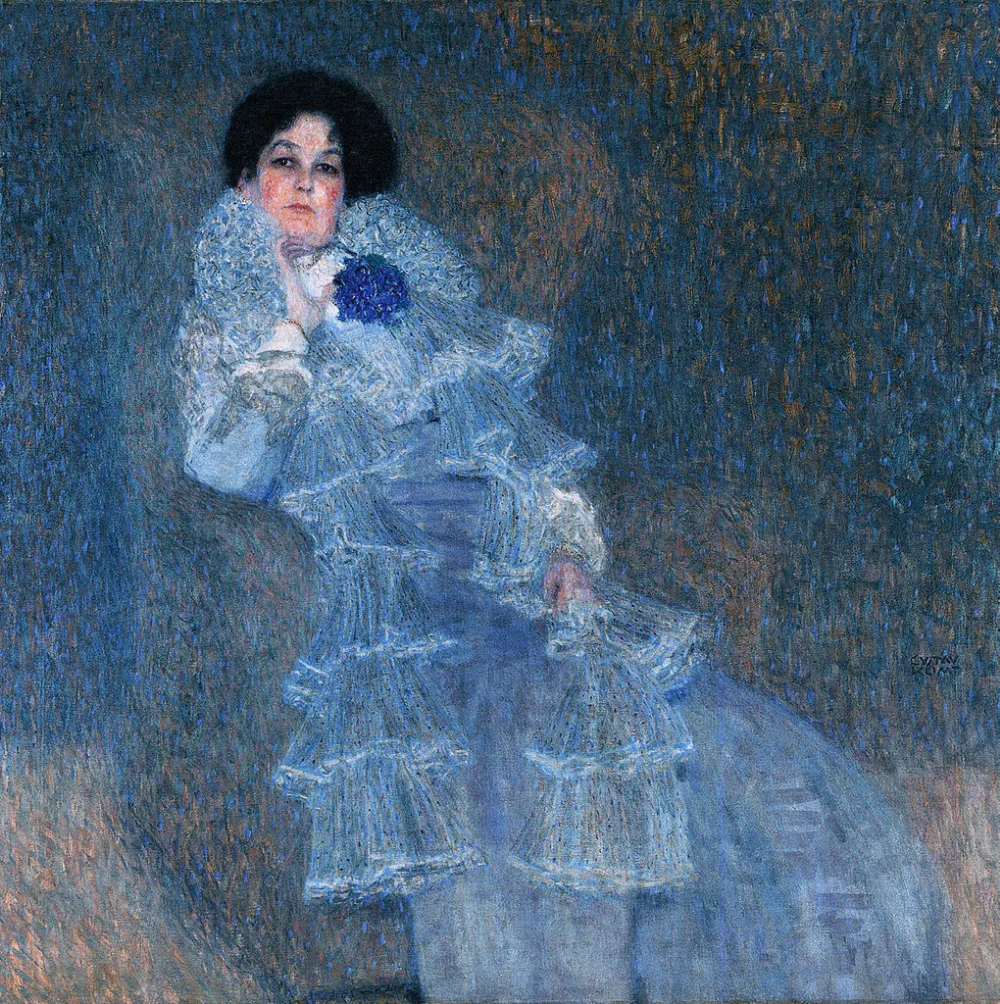 

Handmade oil painting reproduction Portrait of Marie Henneberg by Gustav Klimt