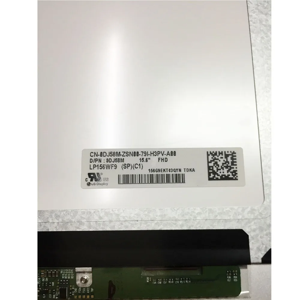 

IPS Матрица для ноутбука DELL 15-7560 DP/N 0GJV1W 15,6 ", светодиодный экран LP156WF9 (SP)(C1) LP156WF9 SPC1 30Pin 1920X1080