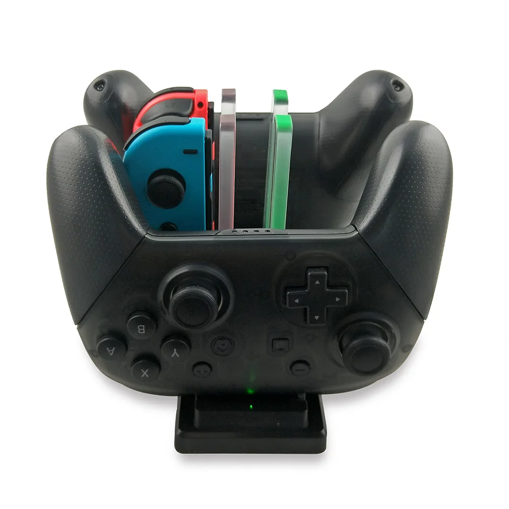 Зарядное устройство 6 в 1 док станция для контроллеров консоли Nintendo Switch|Игровые