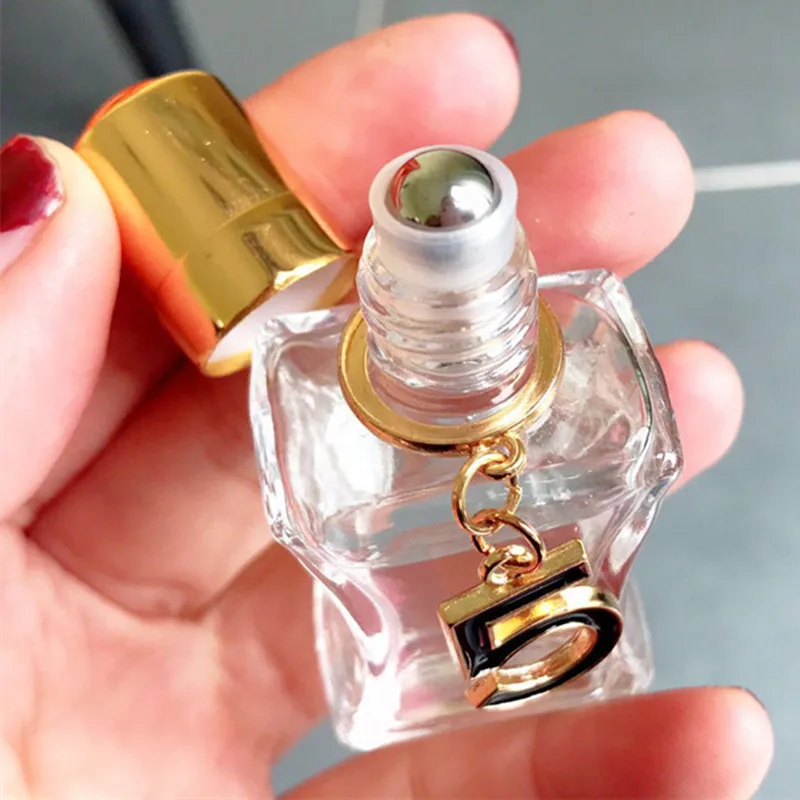 10ml Clear Glass Roll On Bottles Roller Balls Essential Oil Bottle For Fragrance Aromatherapy Perfumes F226 | Красота и здоровье