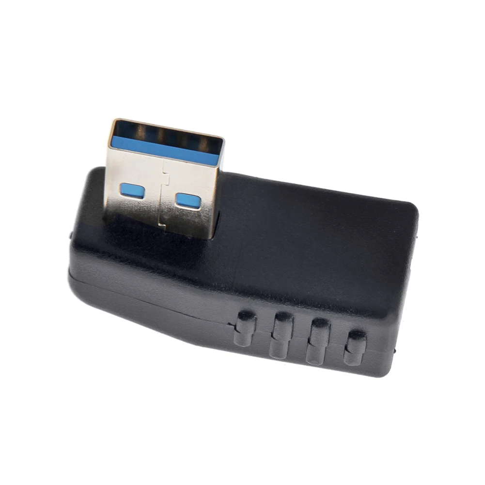 90 градусов левый угол L изгиб Usb 3 0 адаптер Папа мама удлинитель для компьютера и