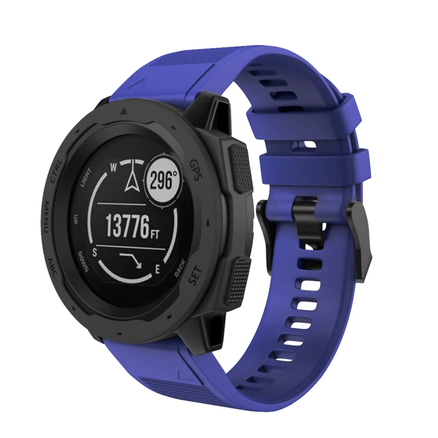 26 мм 22 мм быстросъемный силиконовый ремешок для Fenix 5X Fenix3 3HR Fenix 5 5X Plus для Garmin Instinct Watch быстросъемный ремешок для часов