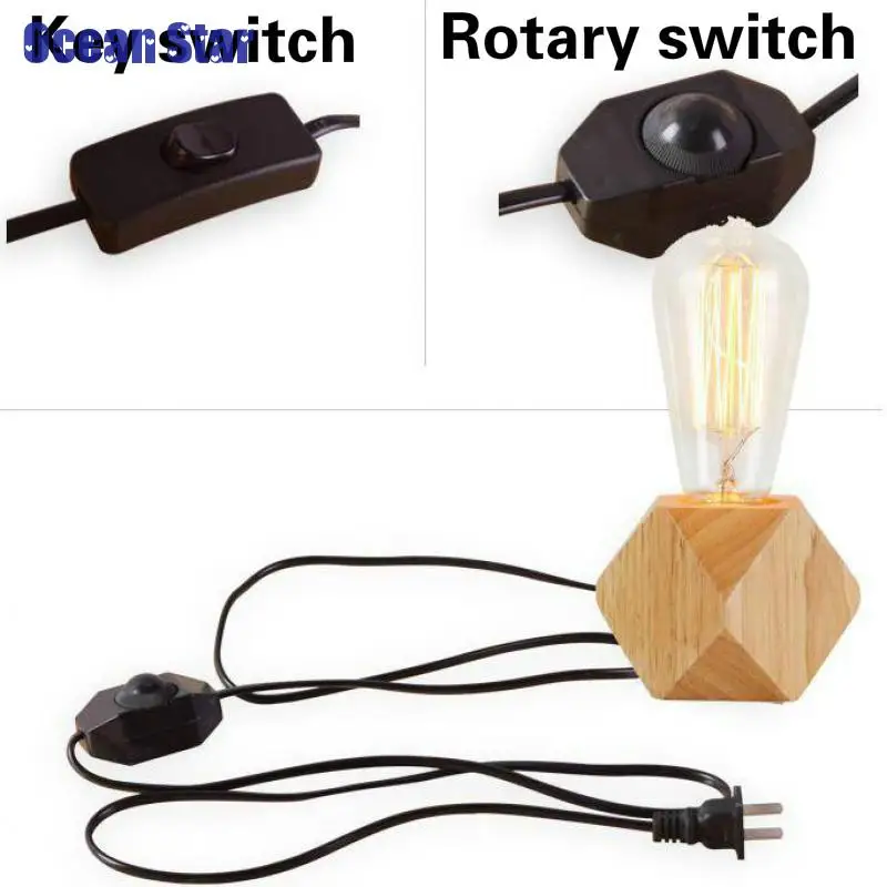 Винтажная настольная деревянная лампа накаливания 40 Вт 220 В|desk lamp|vintage desk lampdesk light |