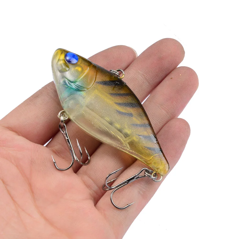 LEOSPORT 2018 Good Fishing Lures Crankbaits VIB 7CM 12G Quality Professional Bait Insize 7 hoodles Wobbles Colors Available | Спорт и