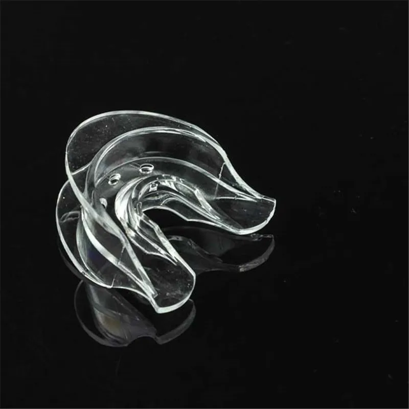 (30 шт./лот) двойной мягкий дуплексный лоток для отбеливания зубов из силиконового