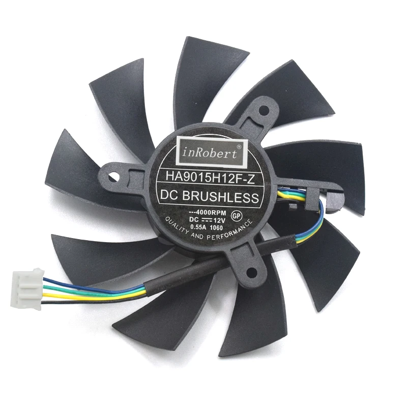 Новинка отверстие для видеокарты MSI GeForce GTX 950 2GD5 OC 1060 3G GTX1060 ITX 6G R7 360 85 мм 4 контакта 42