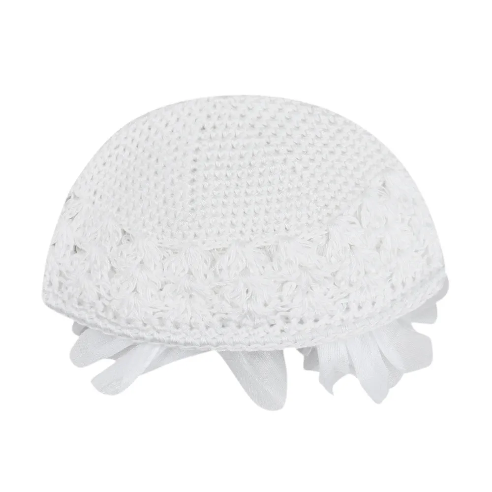 От 0 до 3 лет шапочка для новорожденного, для малыша с большим цветком, Вязаные Лыжные шапки для детей ясельного возраста для мальчиков и девочек; Вязаная Зимняя Детская кепка дропшиппинг 122