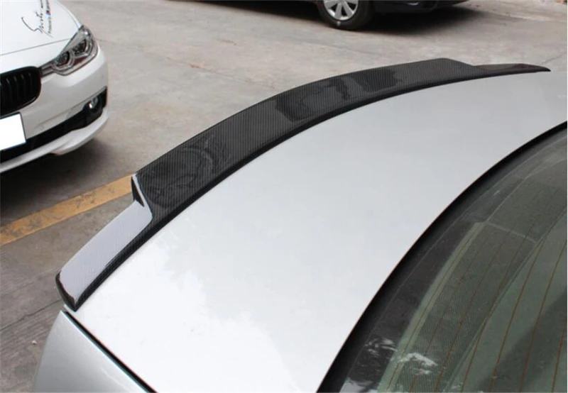 Спойлер из углеродного волокна для Mercedes Benz C Class W204 C63 C180 C200 C230 C260 C300 2007- Высокое качество Спойлеры заднего крыла
