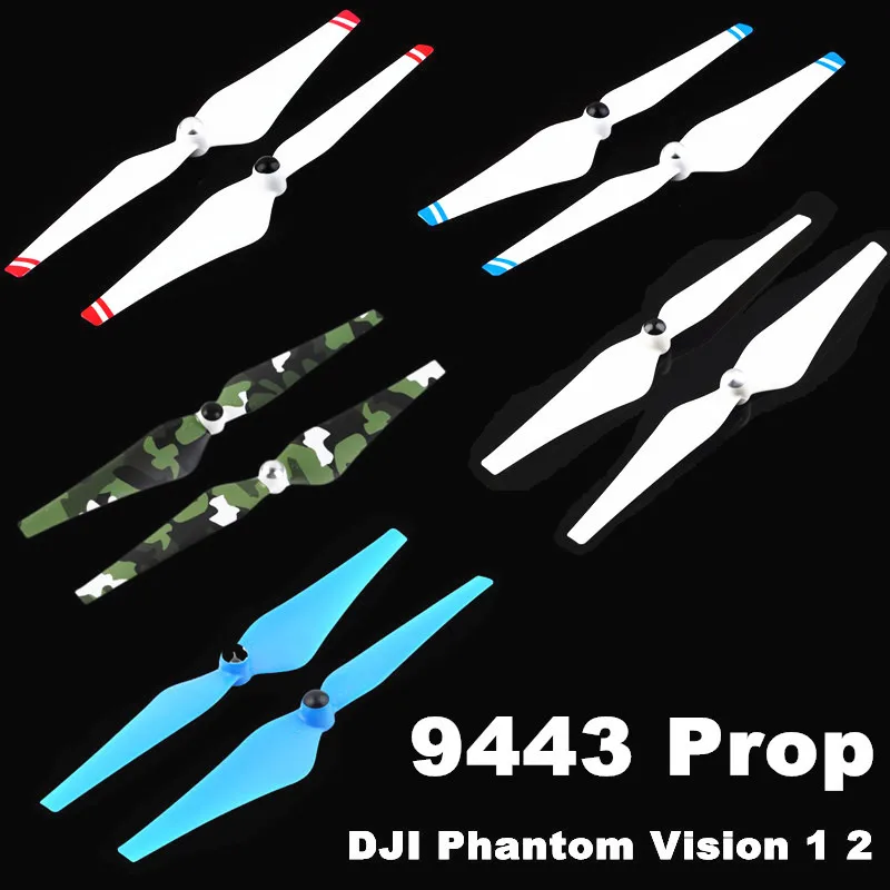 

2 пары DJI 9443 самозатягивающиеся пропеллеры из нейлона пропеллер лезвия для DJI Phantom vision 1 2 квадрокоптера
