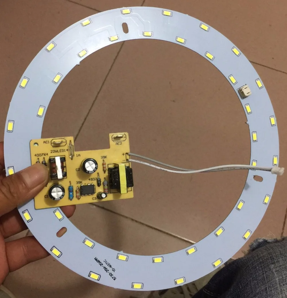 

12W 6500K Led Circular light For 10x magnifier light source with led driver