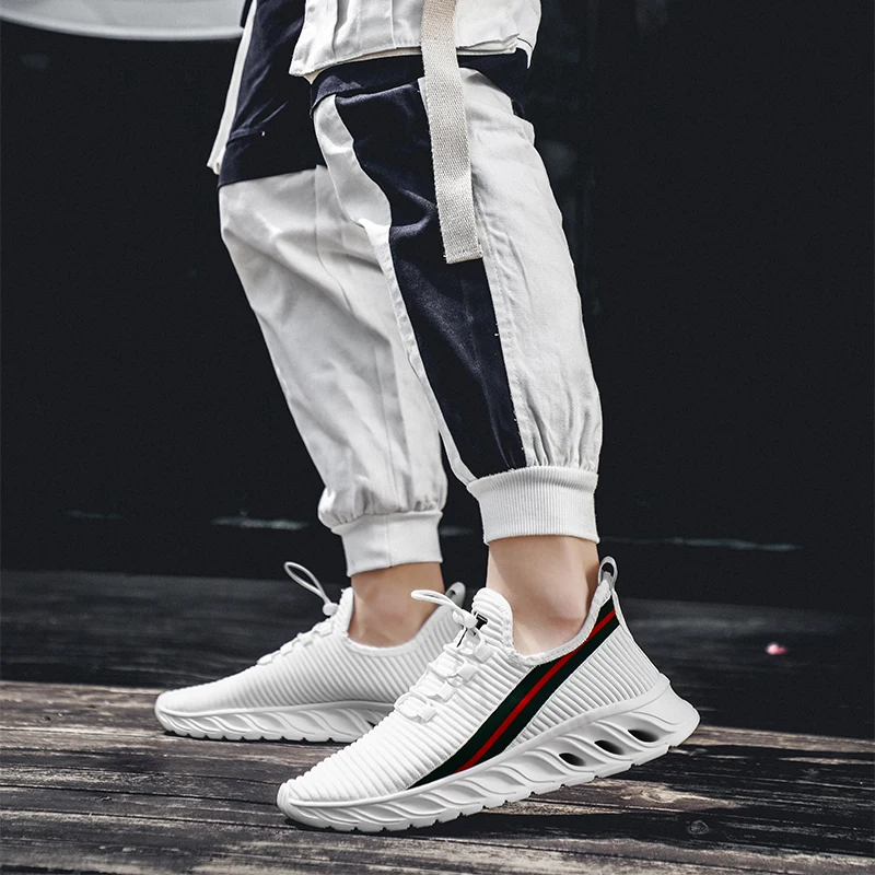 Мужские кроссовки; дышащая повседневная обувь; красовки; Mocassin Basket Homme; удобные легкие кроссовки; Chaussures для мужчин
