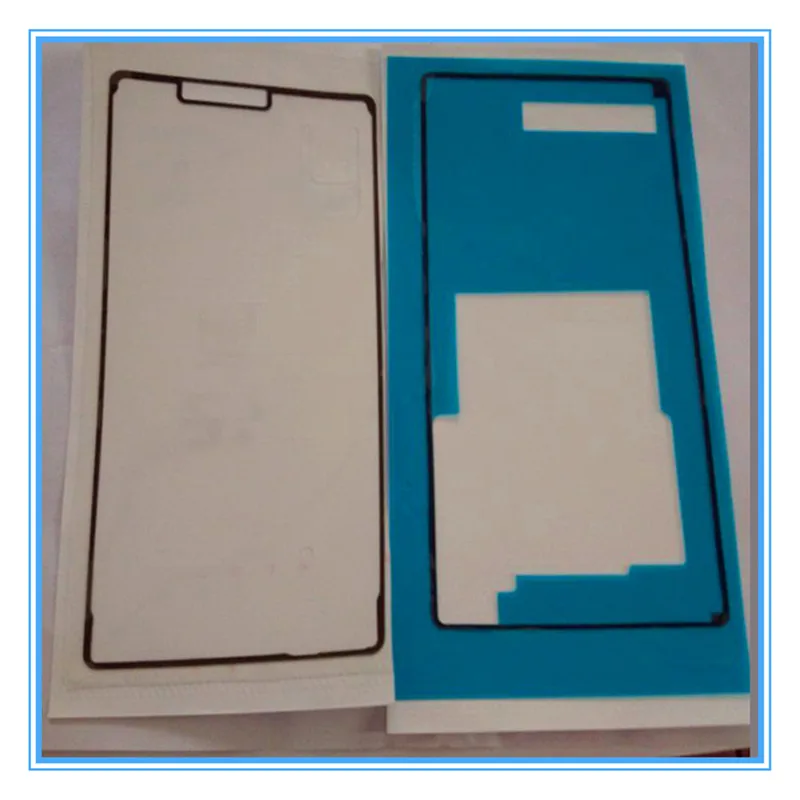 2 шт./компл. новые наклейки на переднюю и заднюю панель для Sony Xperia Z3 D6643 D6653 |