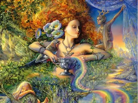 Новый 2017 5D Алмаз diy Картины Josephine Wall мозаичного искусства значок вышивка