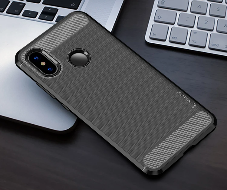 Для Xiaomi mi 8 Чехол IPAKY mi 8 чехол мягкий силиконовый гибридный защитный чехол из углеродного волокна противоударный чехол для Xiaomi mi 8 SE чехол