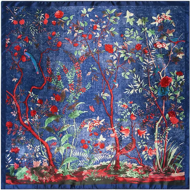 Женский шарф из шелка 90x90 см|muslim headscarf|silk scarfsilk scarf women |