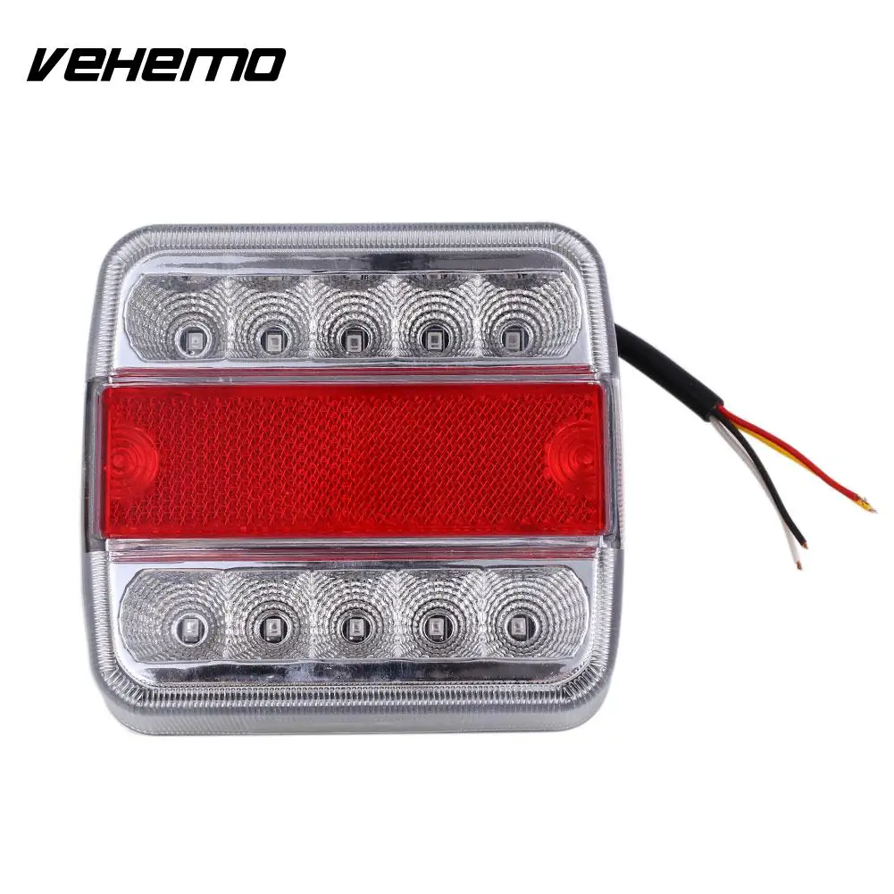 2Pcs 14 LED Rear Tail Light Lamp Car Trucks Trailer Van Trike DC12V Waterproof | Автомобили и мотоциклы