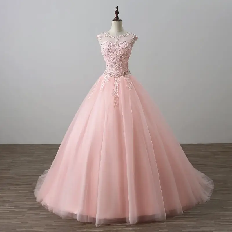Fansmile Новое поступление Винтаж кружева поезд Бальные Свадебные платья Vestido де Novia под заказ Плюс Размер свадебное платье FSM-364F