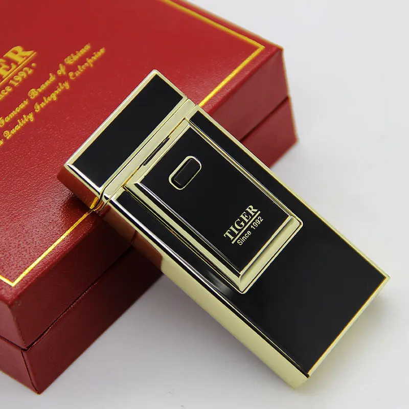 Оригинальная USB Зажигалка с электродугой TIGER перезаряжаемая подарочной