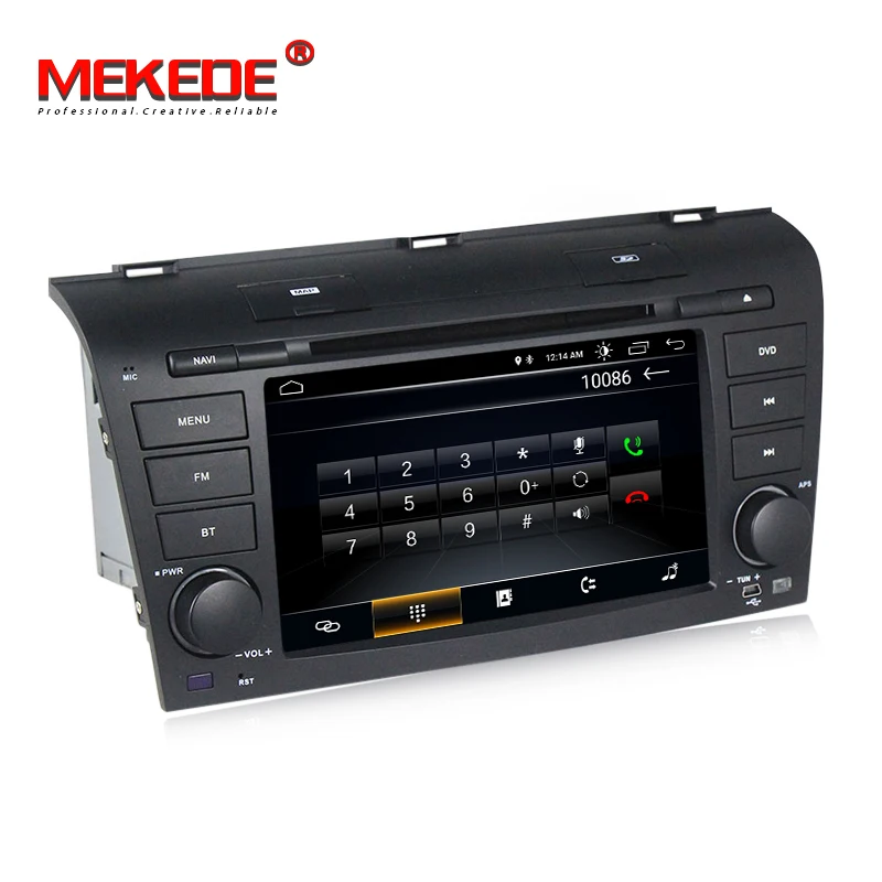 MEKEDE 2din Android 8 1 автомобильный DVD мультимедийный плеер для Mazda 3 Mazda3 2003 2009 с WIFI BT Радио
