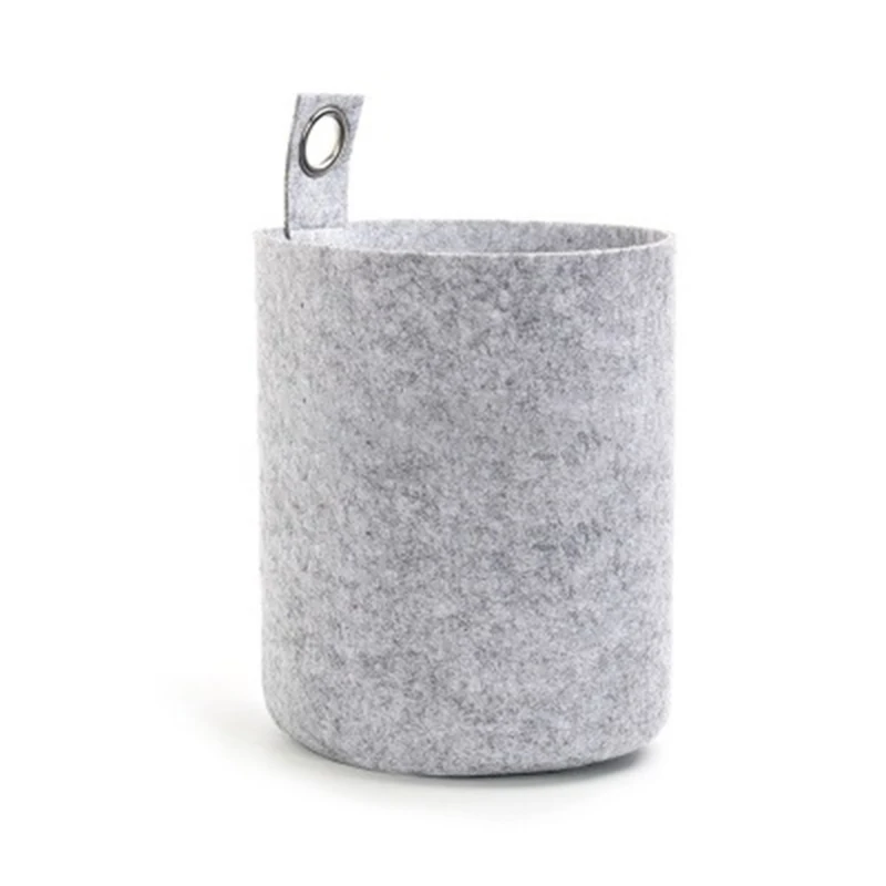 Корзина для хранения в ванную комнату Прачечная настольная войлочная корзина