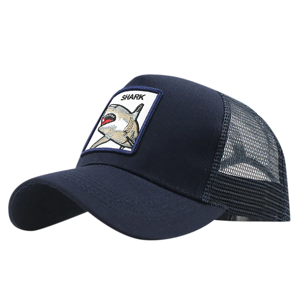 Gorras de animales унисекс Открытый хлопок высокого качества животных кепки-бейсболки с вышивкой женские мужские шапки регулируемые gorra animales