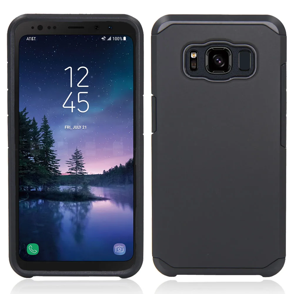 Чехол для Samsung Galaxy S8 Active 2 в 1 Гибридный Прочный противоударный чехол из ТПУ и