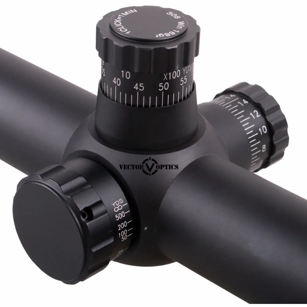 Тактический прицел для винтовки Vector Optics Reaper 6 24x50 E с длинным рельефом Killflash