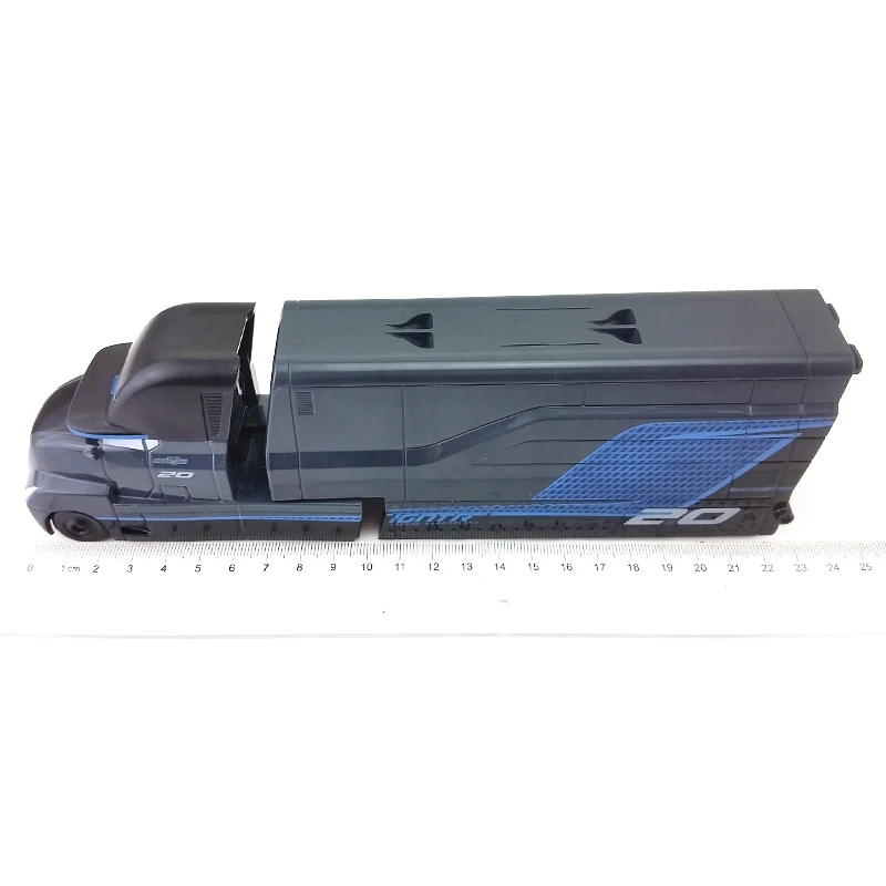 Disney Pixar Cars 3 Jackson Storm's Transforming Hauler пластиковая Игрушечная машина 1:55 свободная