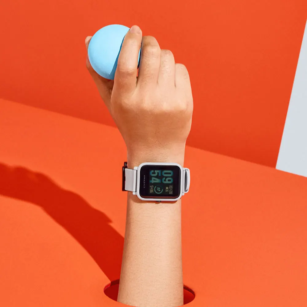 Amazfit Bip Youth SmartWatch английская версия умные часы Huami GPS Android iOS монитор сердечного