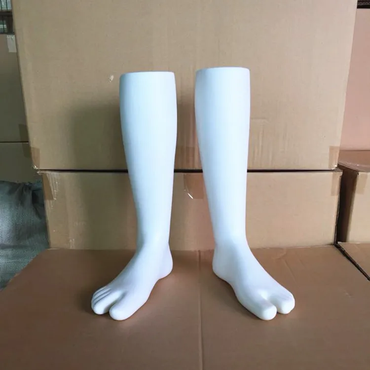 

One Pair Male Mannequin Feet,White Manikin Foot For Men'sSock Display