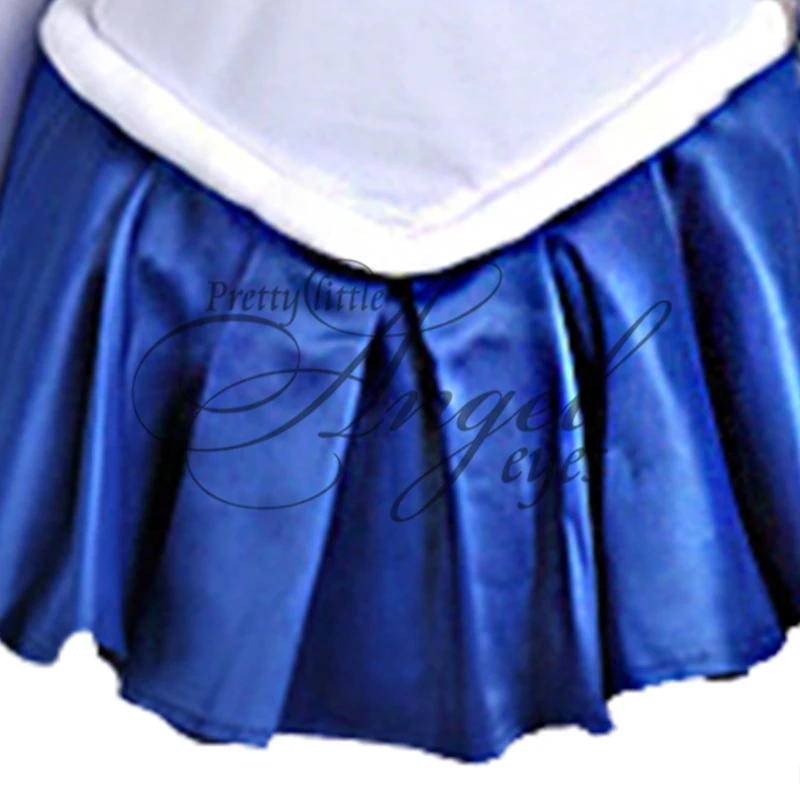 

Anime Sailor Moon Mizuno Ami Fighting Uniform Cosplay Halloween Party Costume Dress Custom Made