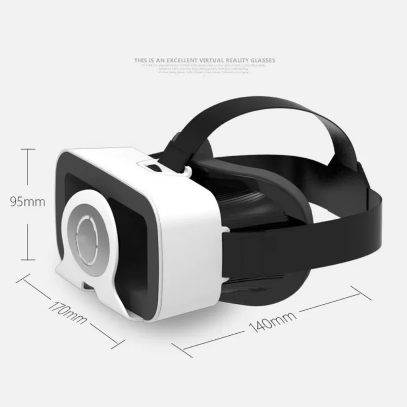 Shinecon G03R Timethinker 3D очки VR Виртуальная реальность картонный шлем для 4 7 6 ''Размер