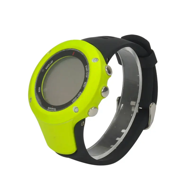 Спортивные Силиконовые мягкие часы ремешок для SUUNTO Ambit 1 2 3 24 мм Мужские Резиновая