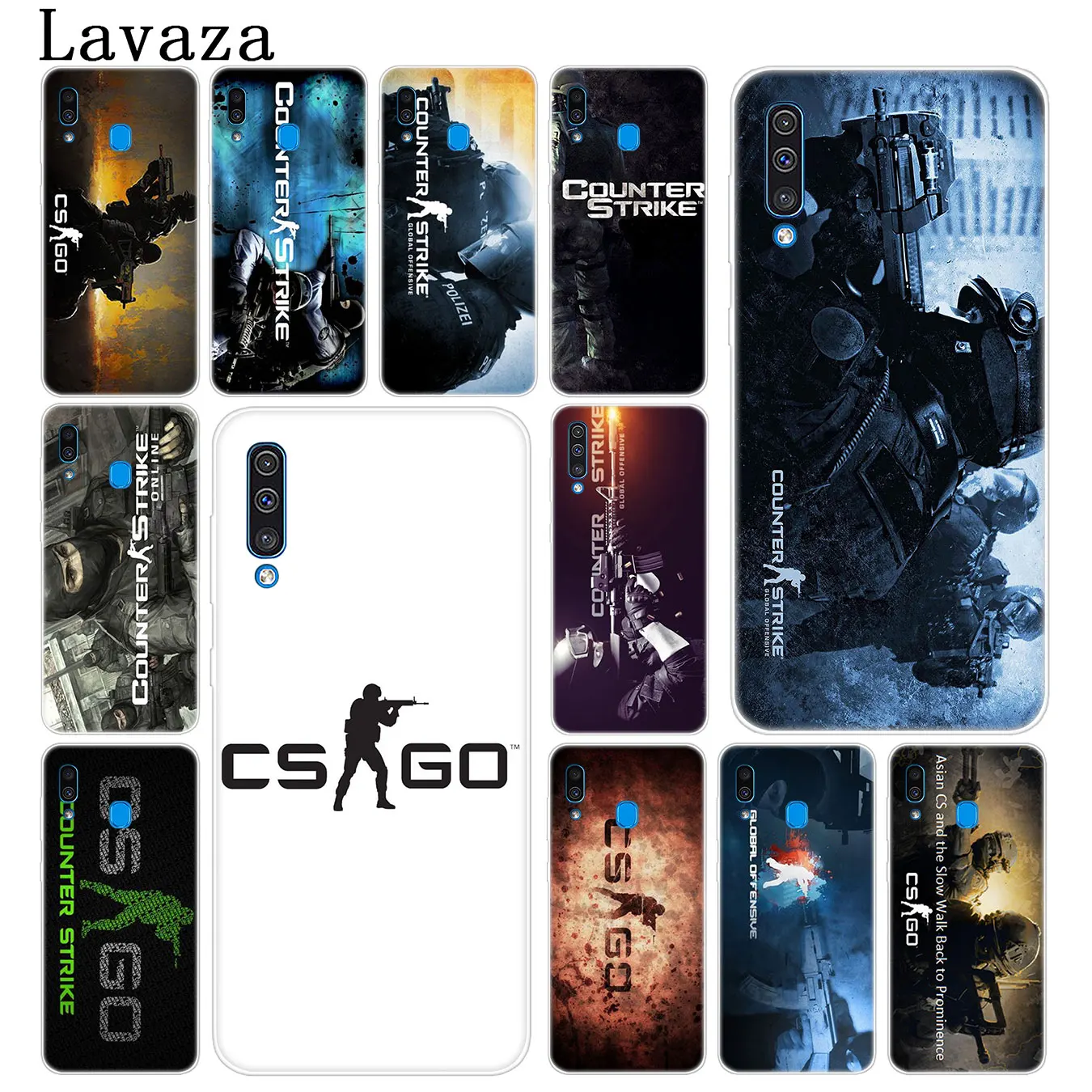 Lavaza Counter Strike cs go жесткий чехол для телефона Samsung Galaxy A70 A60 A50 A40 A30 A20 A10 M10 M20 M30 M40 A20e