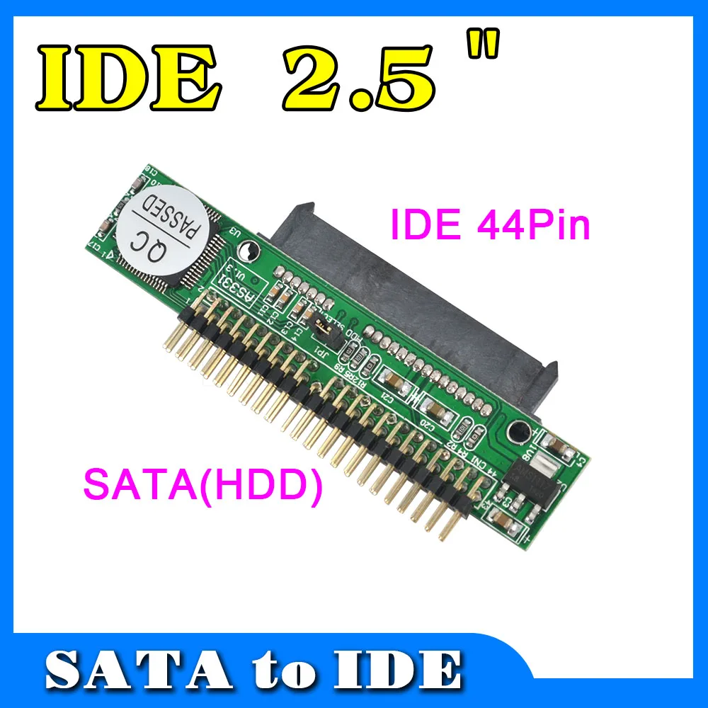 Kebidu 10 шт. 40 Pin порт Sata для IDE 2 5 Женский до дюймов Мужской 1.5Gbs Поддержка ATA 133 100 HDD CD DVD
