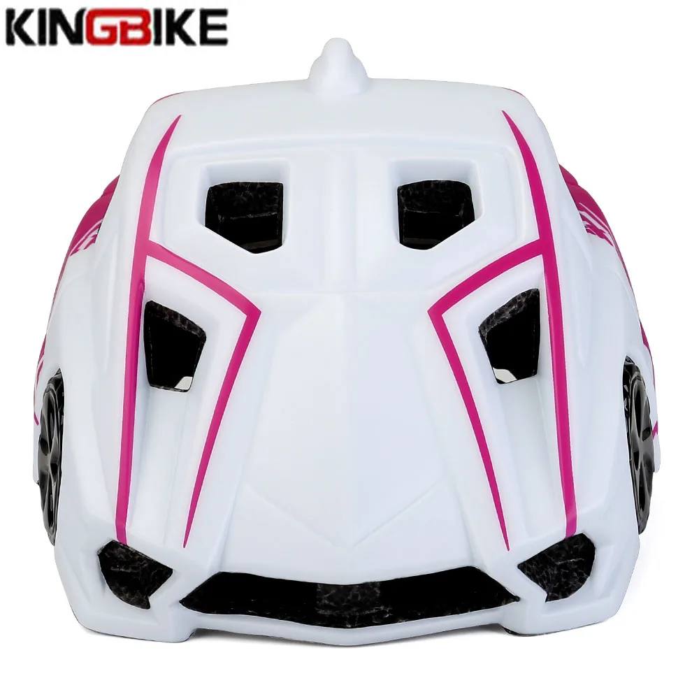 Шлем KINGBIKE детский спортивный для катания на коньках мультяшный автомобиль